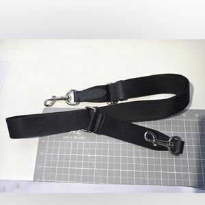 Black Adjustable Men's Bag Strap